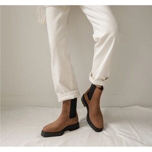 Jenni Kayne Brown Boots with Black Soles